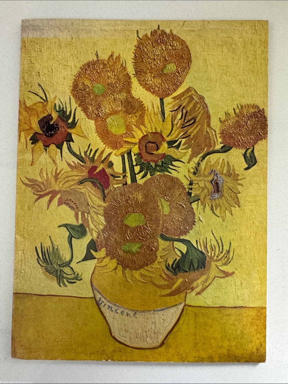 Vincent Van Gogh Guggenheim / Washington gallery of modern art vintage 1964 pub